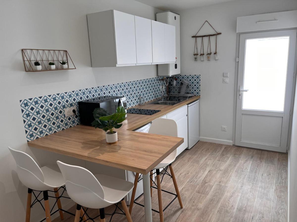 Studio Cosy Avec Terrasse, Proche Chantiers Et Airbus Saint-Nazaire  Exteriör bild